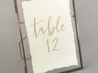 FLOATING TABLE NUMBERS