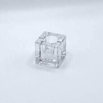 GLASS CANDLE HOLDERS