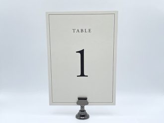 Off White Table Numbers